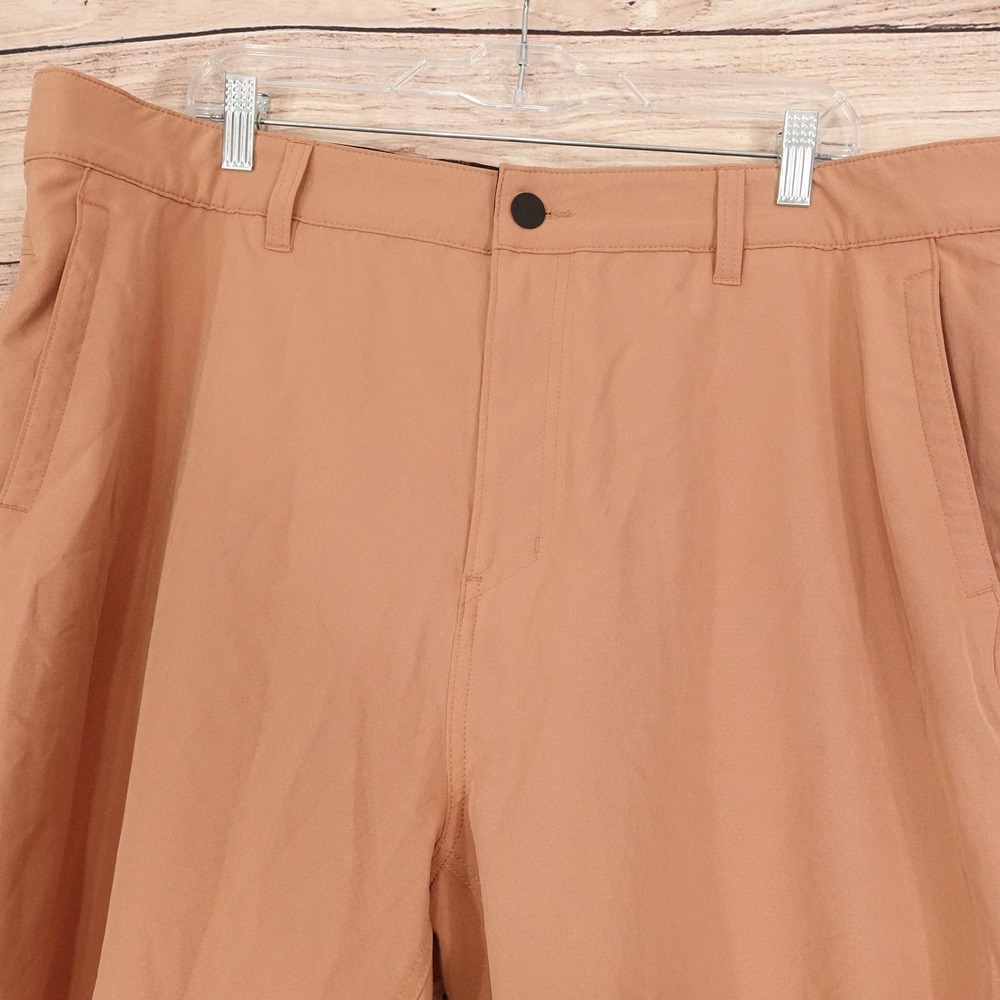 Hurley Shorts Mens 40 Chino Microfiber Stretch 10 Inseam Casual Summer - Picture 2 of 10